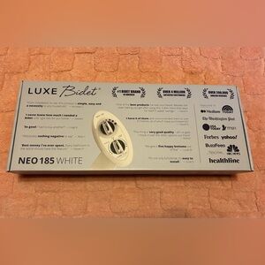 Luxe Bidet Neo 185 White Bidet Attachment